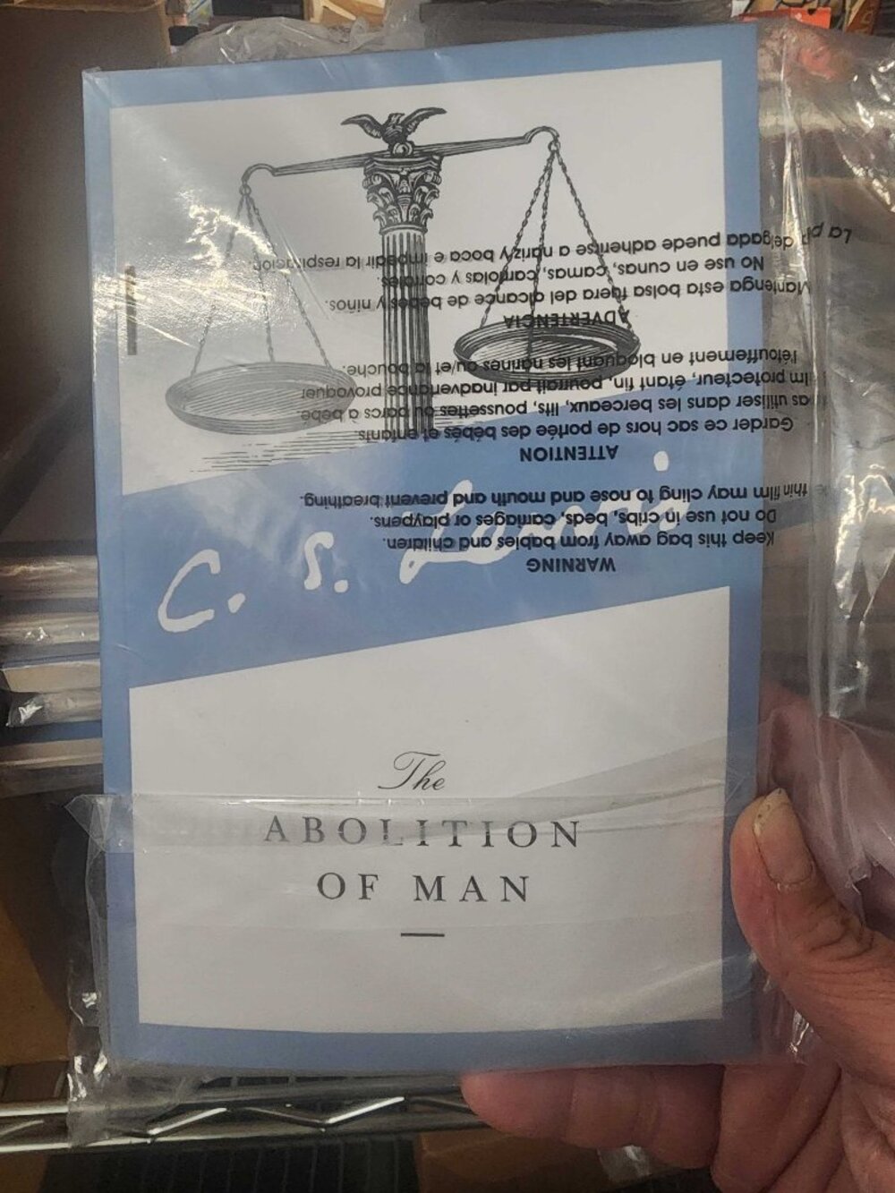 NWT The Abolition of Man by C.S. Lewis (Paperback, HarperOne)
